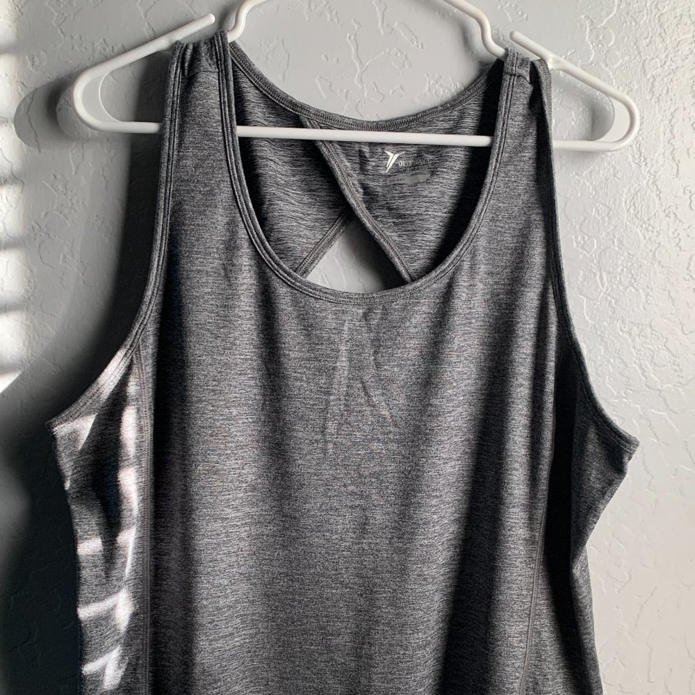 Old Navy Active | Go-Dry Fitted, Grey | Size XXL